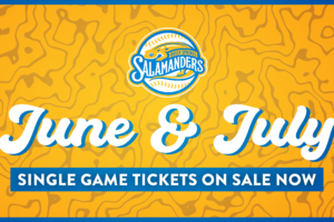 June & July Single Game Ticket On Sale NOW!