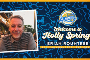 Brian Rountree Announced as Salamanders Manager for 2022