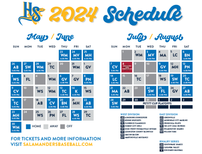 2024 Schedule