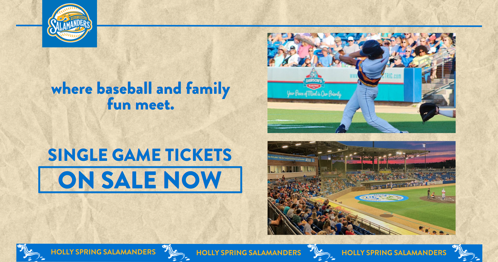 Single-Game Tickets for the 2024 Season Are Now On Sale!