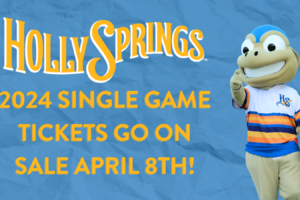 Single Game Tickets Coming Soon!