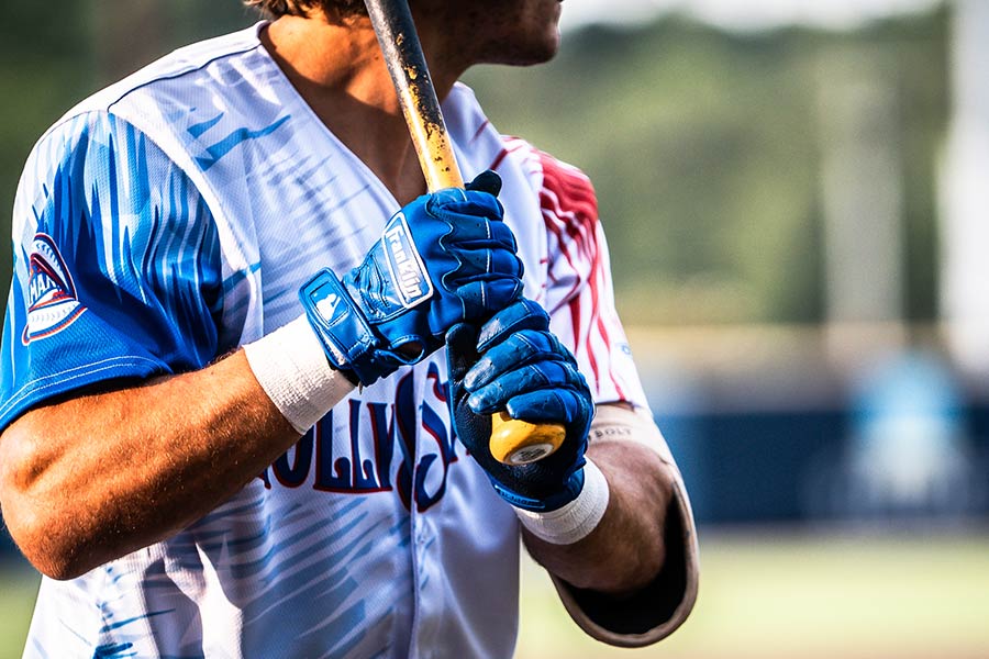 Photo of Holly Springs Salamanders player at bat