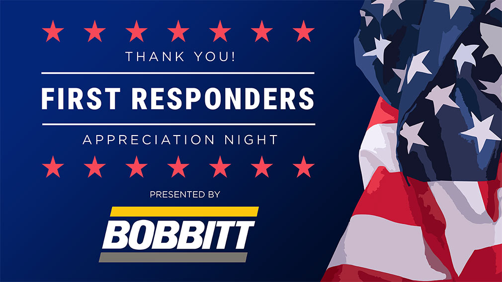 Graphic showing United States flag with white sans-serif type and Bobbitt Construction logo over dark blue gradient