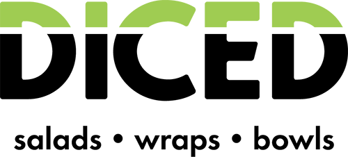 DICED Logo - Black and green sans-serif type