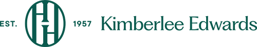 Kimberlee Edwards Real Estate Logo - Dark green serif type